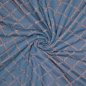 Preview: Broken Denim - Wave Line - blue/orange