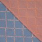 Preview: Broken Denim - Wave Line - blue/orange