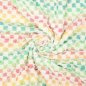 Preview: Light Denim - Punky Check - ecru/multicolor