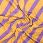 Preview: French Terry - Noa Stripes - orange/lila