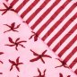 Preview: Doubleface Musselin/Baumwollstepper - Candid - rosa/bordeaux