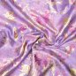 Preview: Jacquard gewebt - Prisca - mit metallic Effekt - flieder/lila/gold