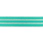 Preview: Gummiband - Streifen - Lurex silber - mint - 4cm