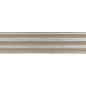 Preview: Gummiband - Streifen - Lurex silber - taupe - 4cm