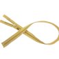 Preview: Reißverschluss - teilbar - 80 cm - Lurex - gold