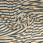 Preview: Jersey - Santi Streifen - navy/sand