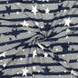 Preview: Sommer Jacquard Lurex - Sterne Glitzer