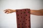 Preview: RESTSTÜCK 0,70m !!! - Viskose Stretch - Dots - rust - Mind the Maker