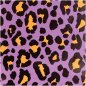 Preview: Geschenkpapier - Leo - lila - Acid Leo - Rico Design