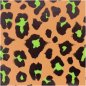 Preview: Geschenkpapier - Leo - beige - Acid Leo - Rico Design