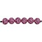Preview: Perlen - 6er Set Leo - pink - Acid Leo - Rico Design
