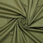 Preview: Baumwoll Stretch - uni - olive