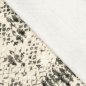 Preview: Baumwoll Stretch - Snake - Animalprint - anthrazit/ecru