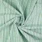 Preview: RESTSTÜCK 0,9m !!! - Baumwolle - Streifen - mint - Little Darling