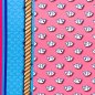 Preview: RESTSTÜCK 1,20m !!! - Bio Sweat - Little - Col. 05 - Ahoy - Hamburger Liebe - Albstoffe
