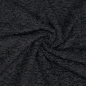 Preview: RESTSTÜCK 1,30m !!! - Mantelstoff - Astracan - black