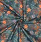 Preview: Baumwollwebware - Flowers and Frogs - jeans