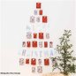 Preview: Baumwolle - Winterwald - rot - Nostalgic Christmas - Rico Design