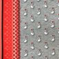 Preview: Bio Jersey - Baby Hearts - Col. 02 - mittelgrau mélange - Sakura - Hamburger Liebe - Albstoffe