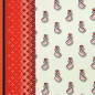 Preview: RESTSTÜCK 0,50m !!! - Bio Jersey - Baby Hearts - Col. 03 - meringa - Sakura - Hamburger Liebe - Albstoffe
