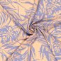 Preview: Bambus Popeline - Azra - flieder/apricot