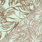 Preview: Bambus Popeline - Azra - mint/braun