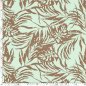 Preview: Bambus Popeline - Azra - mint/braun