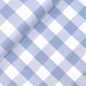 Preview: RESTSTÜCK 1,40m !!! - Baumwoll Flanell - Check - dusty blue