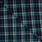 Preview: Baumwoll Flanell - Karo - petrol