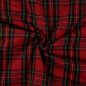 Preview: Baumwoll Flanell - Karo - red