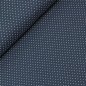 Preview: RESTSTÜCK 50cm !!! - Baumwoll Jacquard - Lina Stripes - navy