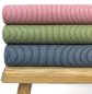 Preview: Baumwolle - Jeans - Streifen - rosa