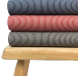 Preview: RESTSTÜCK 1,20m !!! - Baumwolle - Jeans - Streifen - grau