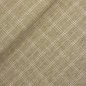 Preview: Baumwoll Leinen - Check Glitzer - beige silver