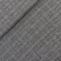 Preview: Baumwoll Leinen - Check Glitzer - black silver
