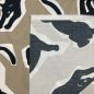 Preview: Baumwoll Popeline - Jaguar - beige/black