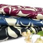 Preview: RESTSTÜCK 1,40m !!! - Baumwoll Satin - Noori Flowers - jeans