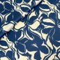 Preview: RESTSTÜCK 1,40m !!! - Baumwoll Satin - Noori Flowers - jeans