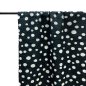 Preview: RESTSTÜCK 1,0m !!! - Baumwoll Seersucker - Dots - black