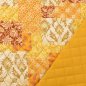 Preview: Baumwoll Stepper - Ornament Paisley - senf
