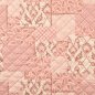 Preview: Baumwoll Stepper - Raute Paisley - altrosa