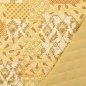 Preview: Baumwoll Stepper - Raute Paisley - gelb