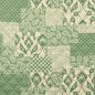 Preview: Baumwoll Stepper - Raute Paisley - lindgrün