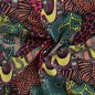 Preview: Baumwoll Voile - Savanna - aqua