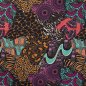 Preview: Baumwoll Voile - Savanna - fuchsia