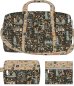 Preview: Baumwolle - Bon Voyage - Postage Stamps - navy - metallic - by Rifle Paper Co.