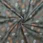 Preview: Baumwolle Popeline - Christmas Cone - khaki