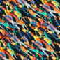 Preview: RESTSTÜCK 1,40m !!! - Baumwolle Popeline - People - multicolor