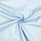 Preview: RESTSTÜCK 1,0m !!! - Baumwolle - Petit stars - hellblau