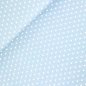 Preview: RESTSTÜCK 1,0m !!! - Baumwolle - Petit stars - hellblau